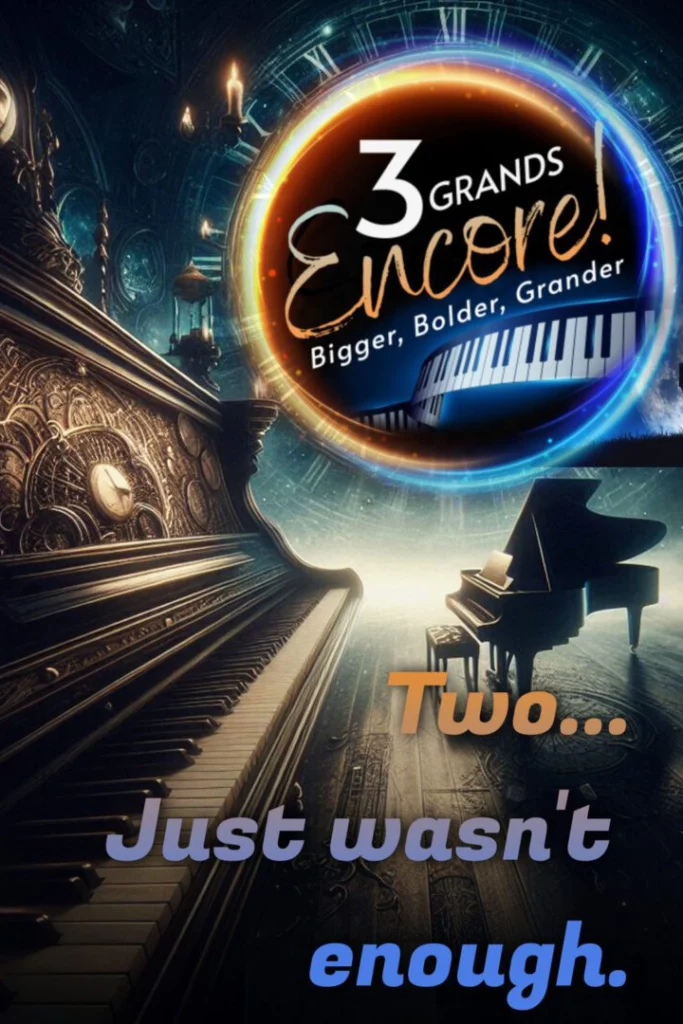 3 grands encore, dueling pianos original