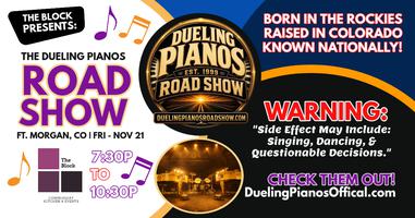 Ft. Morgan, CO | The Block | Dueling Pianos Road Show